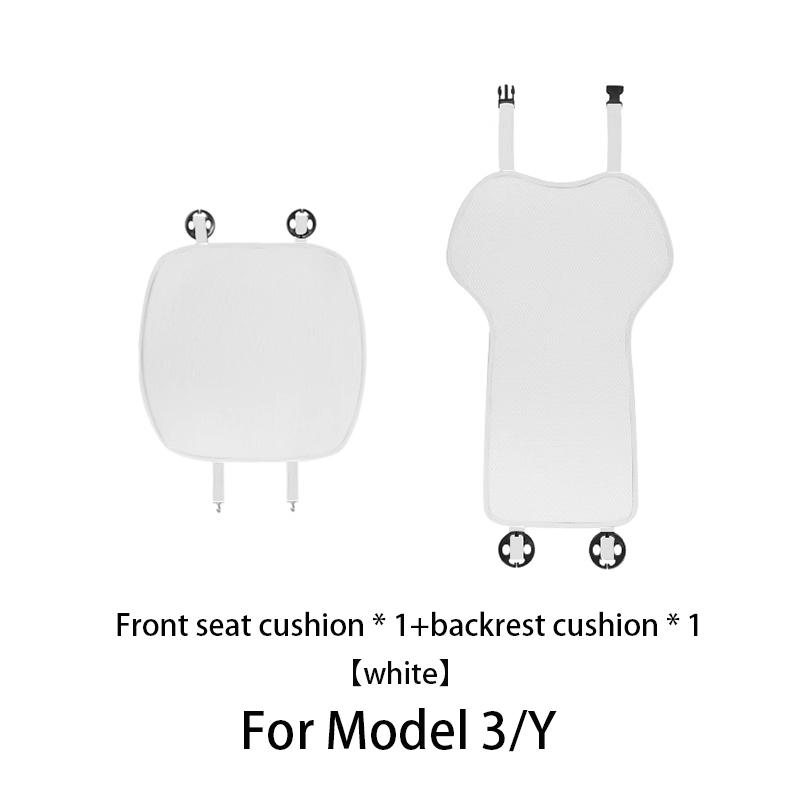 car seat cover cushion For Tesla Model 3/Model Y 2019-2026 juniper Ice Silk Seat Cover breathable seat car Interior accessories