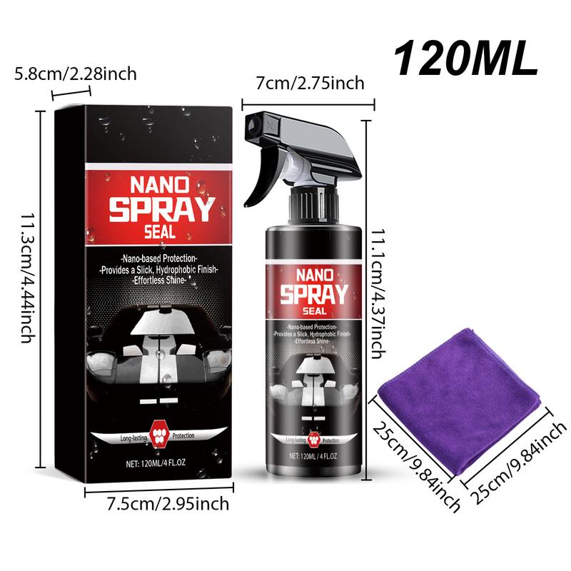 Coating Agent Spray Ceramic Car Auto Detailing Kit Quick Car Coating Wax With Towel Coating Spray For Auto Car Detail Glass