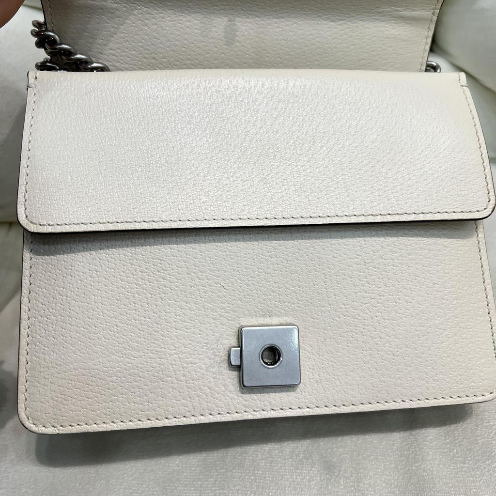 [Pre-Owned] Dionysus Diamond Buckle Double Tiger Head Flap Leather Shoulder Crossbody Bag - Good #G4WDV9