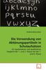 Книга Die Verwendung Von Abtonungspartikeln In Schulaufsatzen