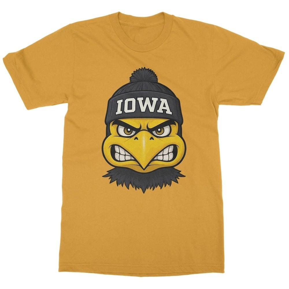 Крутой дизайн Hawkeye Support Iowa - Подарок для фанатов Унисекс Унисекс Футболка