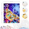 Frame Butterfly Painting By Numbers For Adults Kits Animals Paint On Numbers Painting Starter Kit For Home Art 40x50cm