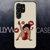 Чехол Betty Beautiful B-boop для Samsung S25 Edge Ultra S23 S22 S21 S20 Ultra Plus S24 Fe A54 A53 A25 Стеклянная крышка