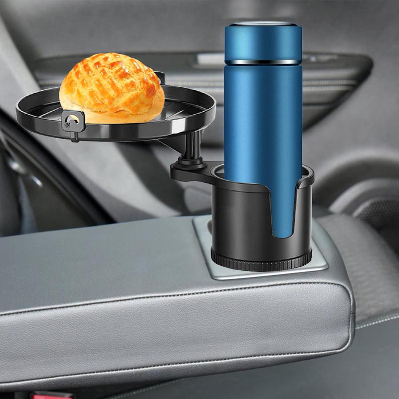 Car Mounted Cup Holder 360 Degree Rotate Car Cup Holder Expander Adapter Base Tray Beverage Bracket Coffee Car Cup Holder