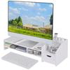 Monitor Width 60 X Depth 23 X Height 18 Partition Space Desk Height Printer Keyboard and Mouse Desktop Stationery Easy Raises Eye Improves