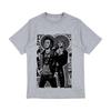 Sex Pistols, Personality Rock Sid Vicious, Fuzzy Noise Print Punk Punk Men's and Women's Pure Cotton Short-sleeved T-shirts