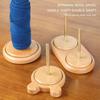 Yarn Holder,Rotating Wool Spool Beginner,Auxiliary Multifunction Tools Knitting Winder Storage Ball Tool Stand Wool DIY