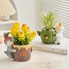 Gardening Room Decor Cartoon Animal Ornaments Pencil Stand Container  School Office Supplies