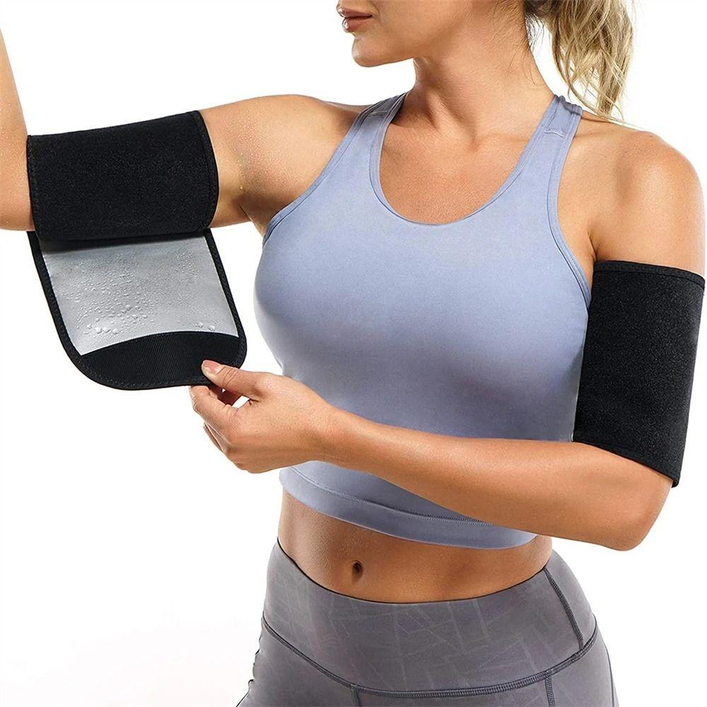 Sauna Sweat Arm Shaper Bands Slimming Sleeves Arm Sweat Band Body Warmer Arm Trimmers  Weight Loss