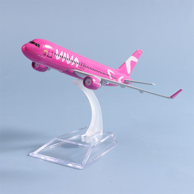 1:400 Металлический Авиационный Реплика Viva Air Модель Самолета Литой Самолет Миниатюра Рождество Декор Детской Комнаты Подарок Игрушки Для Мальчиков
