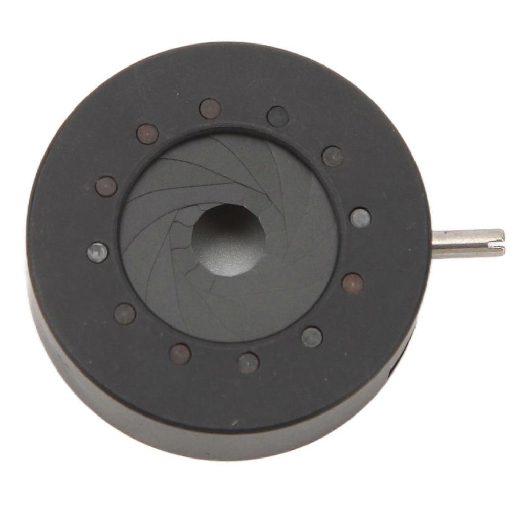 Aperture Diaphragm Manual Adjustable Aluminum 0.5?15mm 12 Blades Iris Diaphragm for Camera Microscopy
