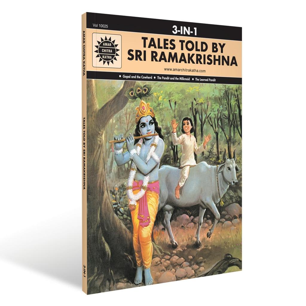 Tales Told By Sri Ramakrishna: 3 In 1 (Amar Chitra Katha)