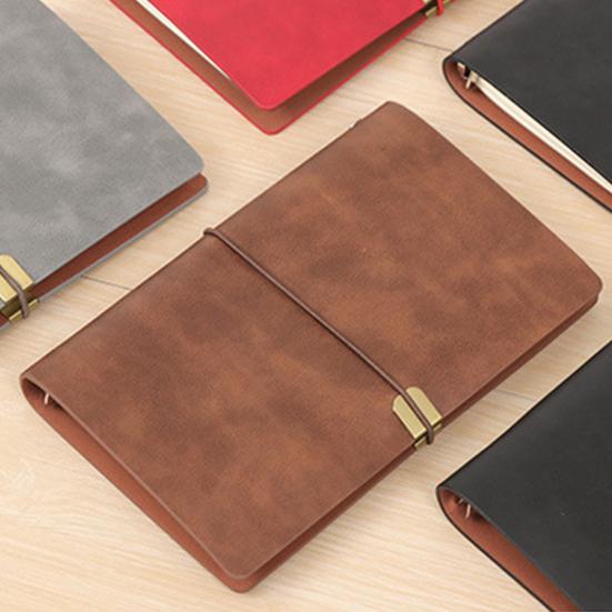 Карманный блокнот в стиле ретро, ​​гладкое письмо, утолщенная страница премиум-класса, без кровотечения, блокнот A5/A6, офисные принадлежности