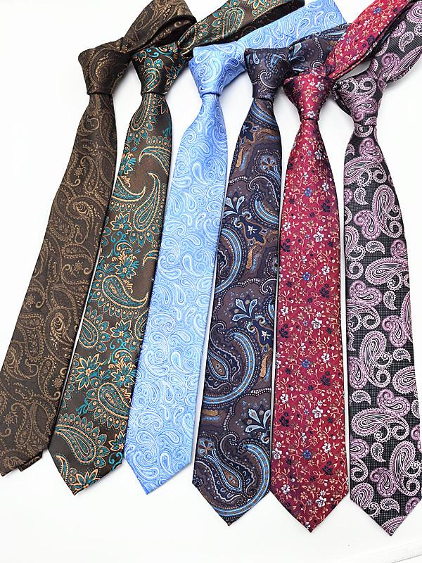 Галстук 8 см с персонализированным принтом, завязанный вручную