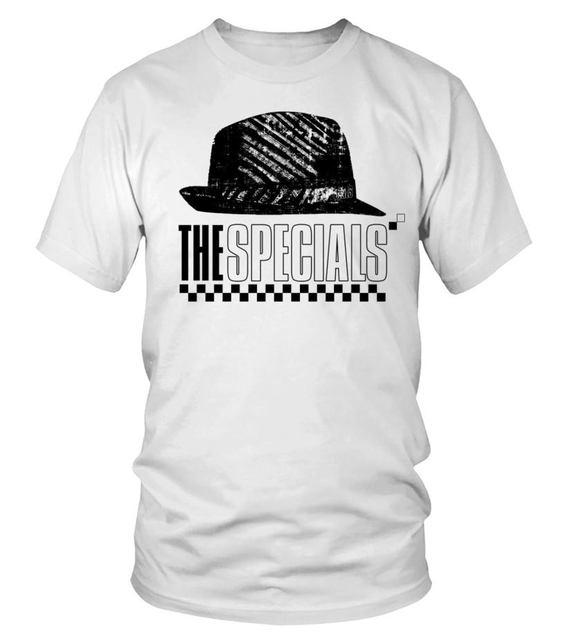S-5XL Специальная хлопковая футболка AKA Музыкальная футболка The Specials Терри Холл 2-тонная Унисекс футболка