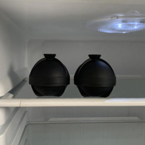 Round Ice Ball Mold 6cm Shape Bourbon Non-stiky Leakproof Cocktails Ball Whiskey Brandy Party