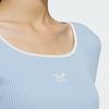 adidas Оригинальный свитер Adicolor Fw24 с длинным рукавом, женские свитера, розовый, синий JM8054