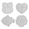 Food Grade Silicon Molds For DIY Owl Organize Tray With Animal Flowery Shape Crafting Supplies