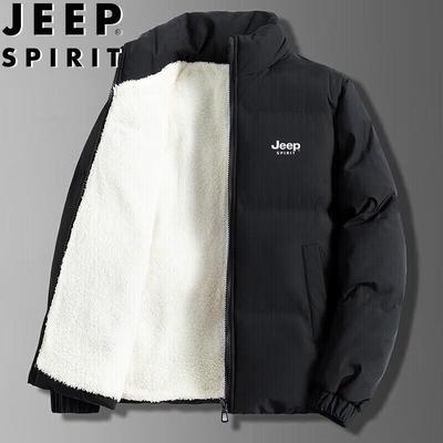 JEEP SPIRIT Мужская утолщенная хлопковая куртка для улицы