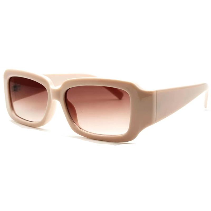 Trendy new small frame square fashion sunglasses women street shot personalized catwalk sunglasses men