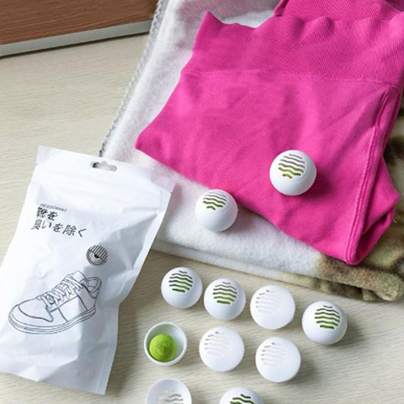 Запах обуви Ароматная обувь для ног Уход за обувью Дезодорант Шарик для обуви Шкаф для обуви Bola Deodoran Kasut Для женщин и девочек Дезодорант-спрей Шарик Прочный для дома