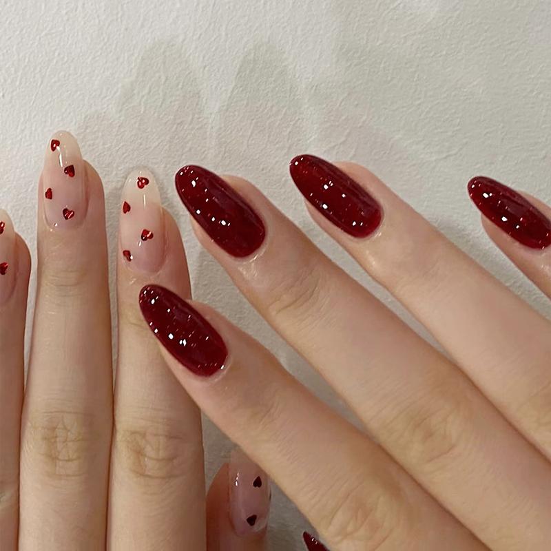 Mini Sparkling Heart Star Nail Glitter Sparkling Pentagram Nail Decoration Nail Salon Design Accessories DIY Nail Art Design