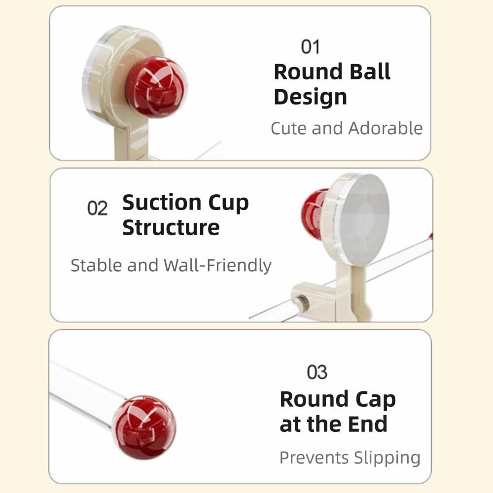 Wall Mounted Towel Storage Hook Suction Cup Waterproof Hairband Storage Hook Durable Reusable Hair Tie Storage Rack Household