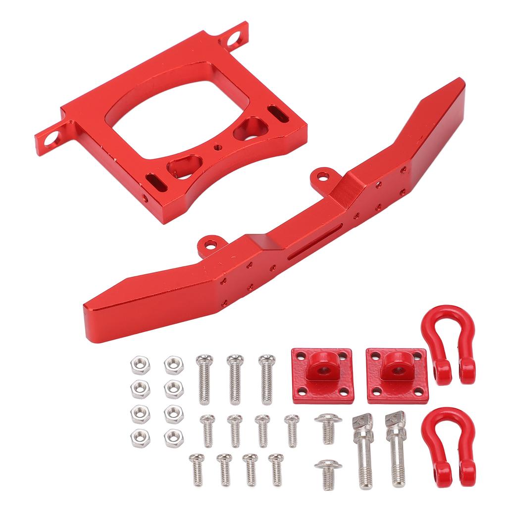 RC Metal Bumper Front Rear Car   Set Aluminum for WPL B14 B16 Q60 Q61 1Celsius16 Remote Control Car