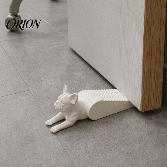 3D-печатный дверной клин, стопор-клин в виде французского бульдога, дверной стопор в форме собаки, нескользящий стопор, без сверления, напольный дверной стопор для дома, офиса, спальни
