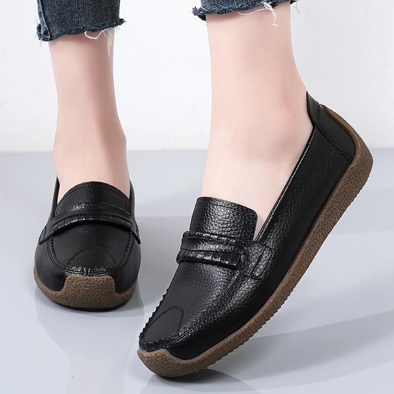 Женские красные мокасины повседневные фиолетовые мокасины гороховые туфли мягкие балетки черные туфли для вождения зеленые прогулочные туфли для мам больших размеров