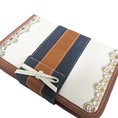 Yoshiharu Cutlery, Denim Line, 2-Way Grip Chisel Set with Safety Guard, Elementary School (Right-Handed)