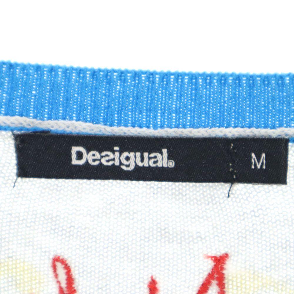 Desigual Вязаный свитер с длинным рукавом M Женский Б/у