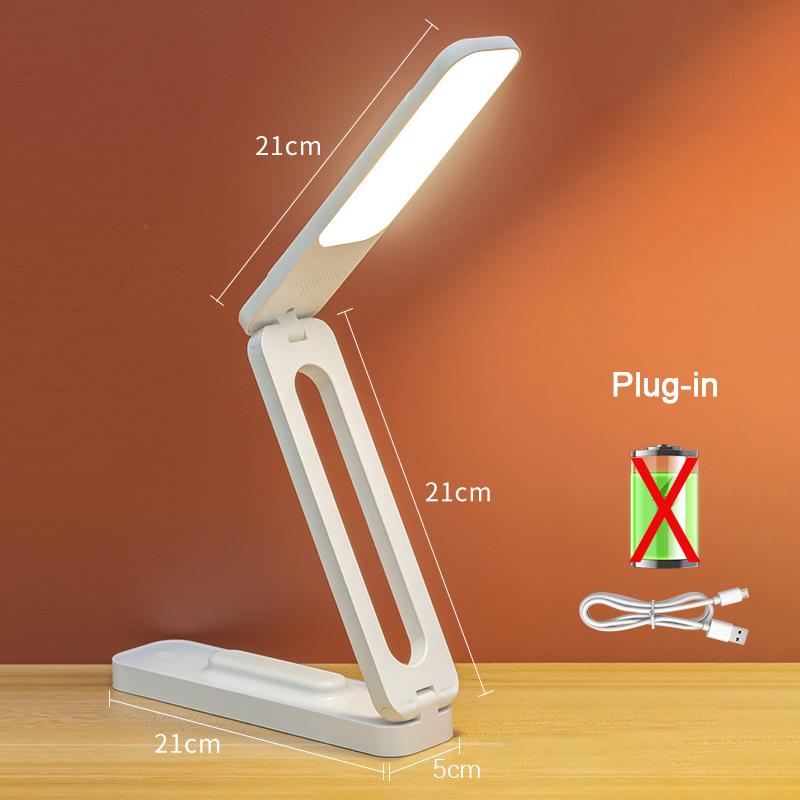 Reading Desktop Desk Lamp Multifunctional Folding  Lamp Infinite Dimming Eye Protection Bedroom Living Room Study Led Desk Light
