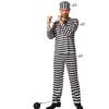 Prisoner Costume For Adults Multicolor Prisoner