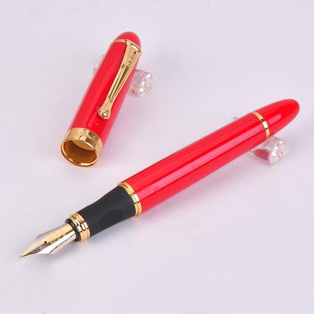 Новое поступление Jinhao X450, роскошная синяя перьевая ручка, высококачественные металлические чернильные ручки для офисных принадлежностей, школьные принадлежности