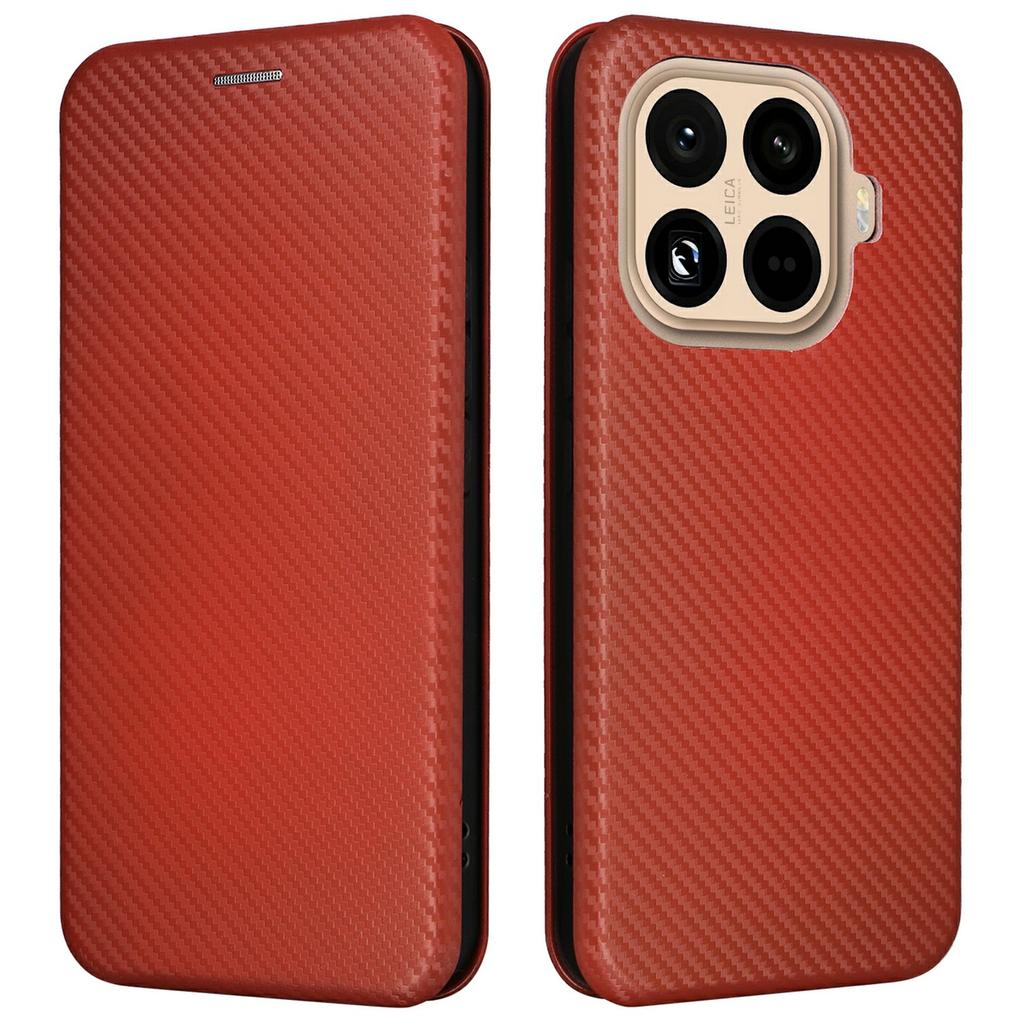 Для Xiaomi 15T Pro Чехол Текстура углеродного волокна Ударопрочный Чехол для телефона из искусственной кожи