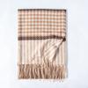 New Qianniao Grid Cashmere Like Scarf European And American Street Tassel Plaid Scarf WomenS Warm In Winter