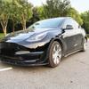 Комплект боковых юбок-диффузоров из углеродного волокна для Tesla Model Y - 4 шт., Глянцевый черный
