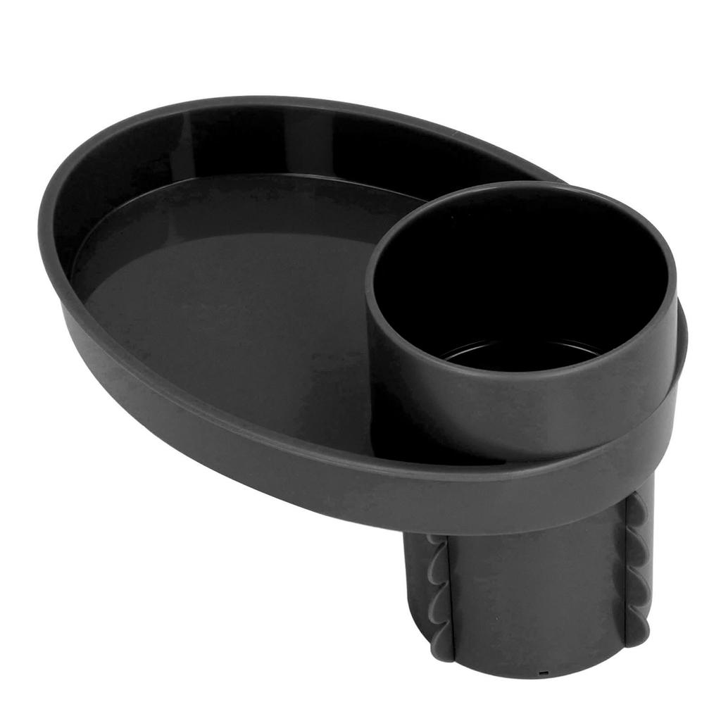 Car Seat Snack Tray Portable Multifunctional Travel Rotating Cup Holder Plate for Toys Water