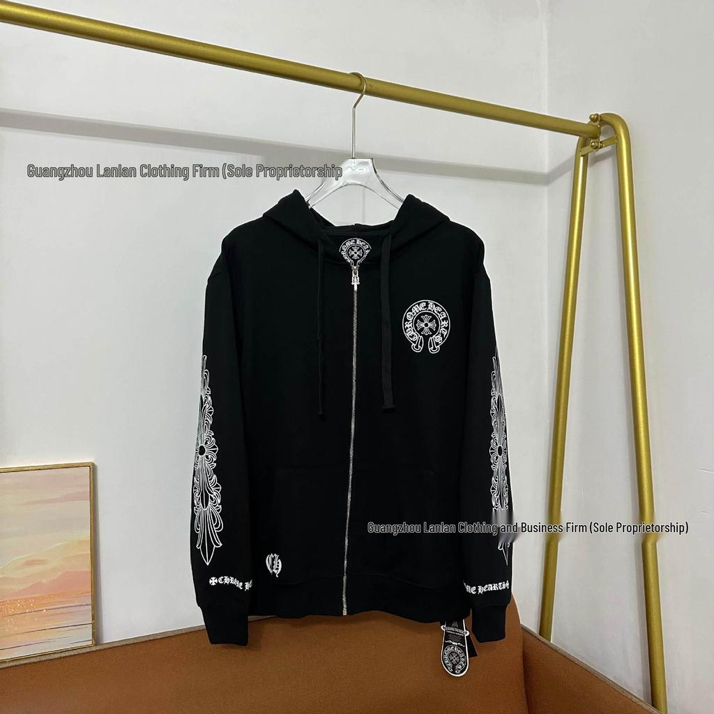 Европейский тренд Худи на молнии CH25: Простая классика для осени/зимы