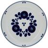 Hakusan Porcelain Plate L Blue Bloom Bouquet Hasami Ware Made In Japan (approx.) 23.5cm