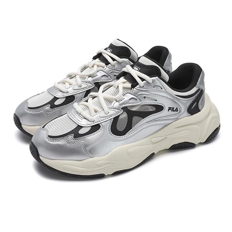 Fila Мужские массивные кроссовки Mars 4 Космический серебристый черный F12M522101FSG