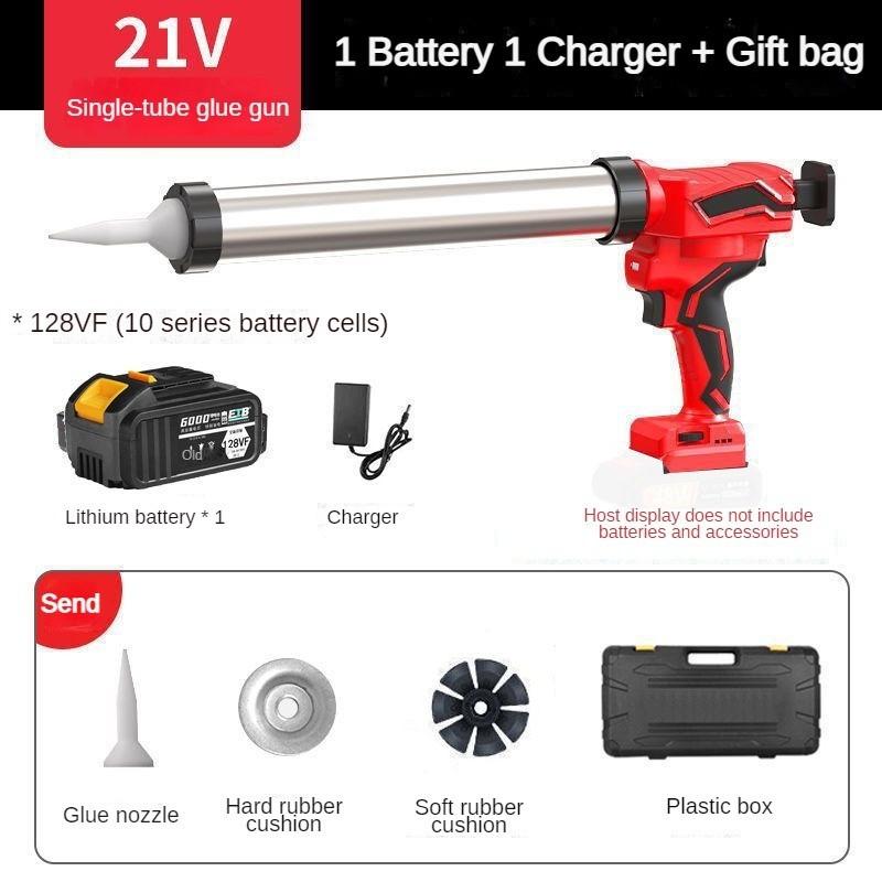 6-скоростной регулируемый автоматический электрический пистолет для стекла с зарядкой для горячего расплава клея машина бытовой портативный инструмент для косметических швов