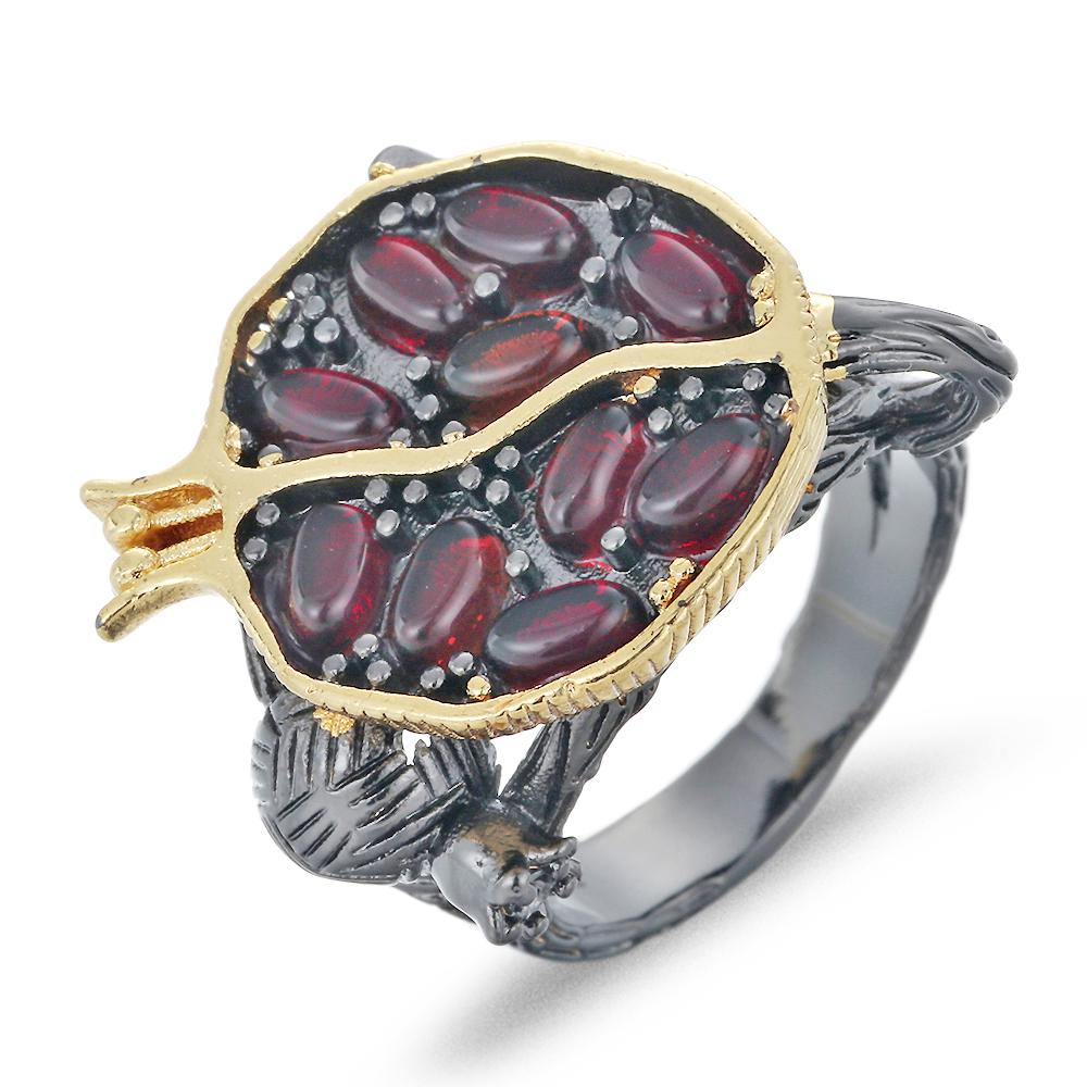 Jewelry Vintage Women Pomegranate Design Party Gifts Ring Size 610
