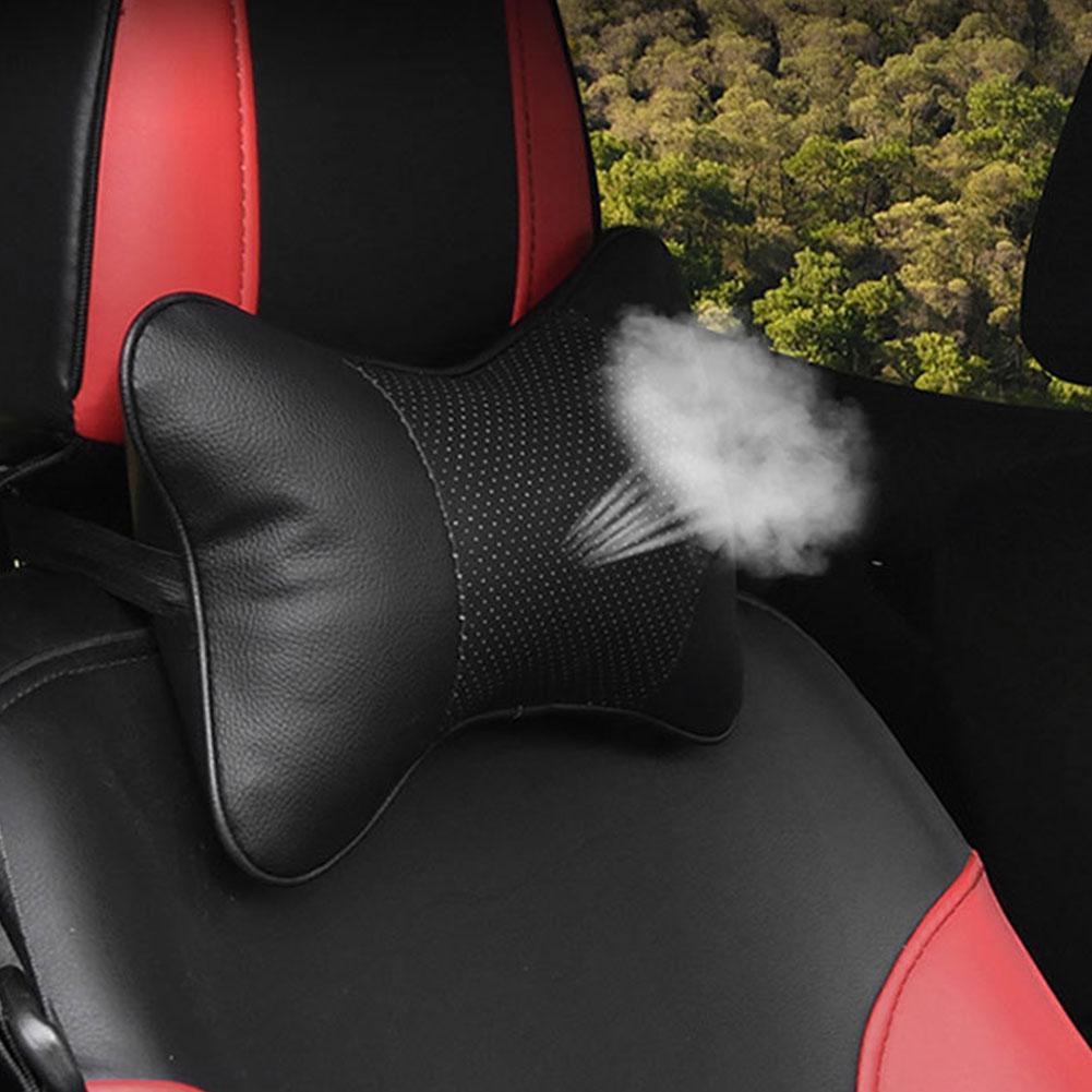 Car Seat Neck Pillow Breathable Auto Head Neck Rest Soft Car Comfortable Cushion Relax Headrest D9Z5