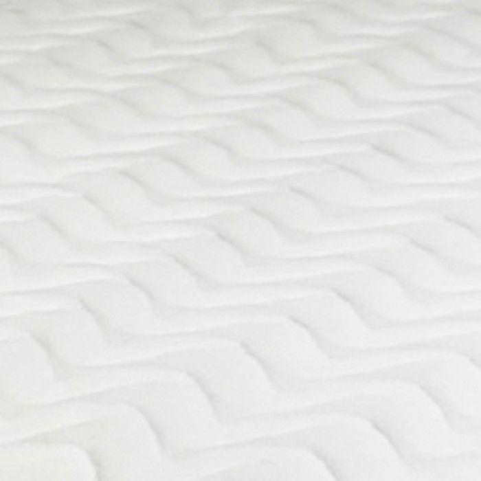 Matelas 90x200 15 cm Up Down - Mousse polyuréthane, soutien souple, 2 faces, tissu stretch