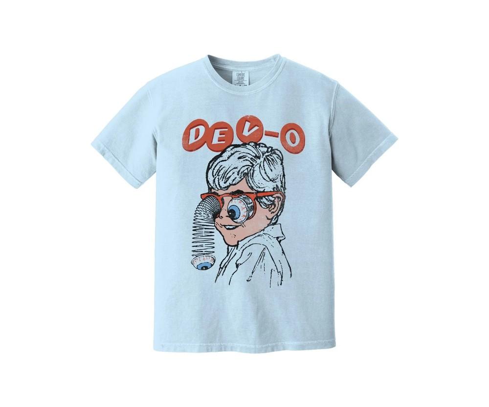 Devo Heavyweight T Shirt - Shout, Whip It, Girl U Want, Synth Pop 80s Band Unisex T-Shirt