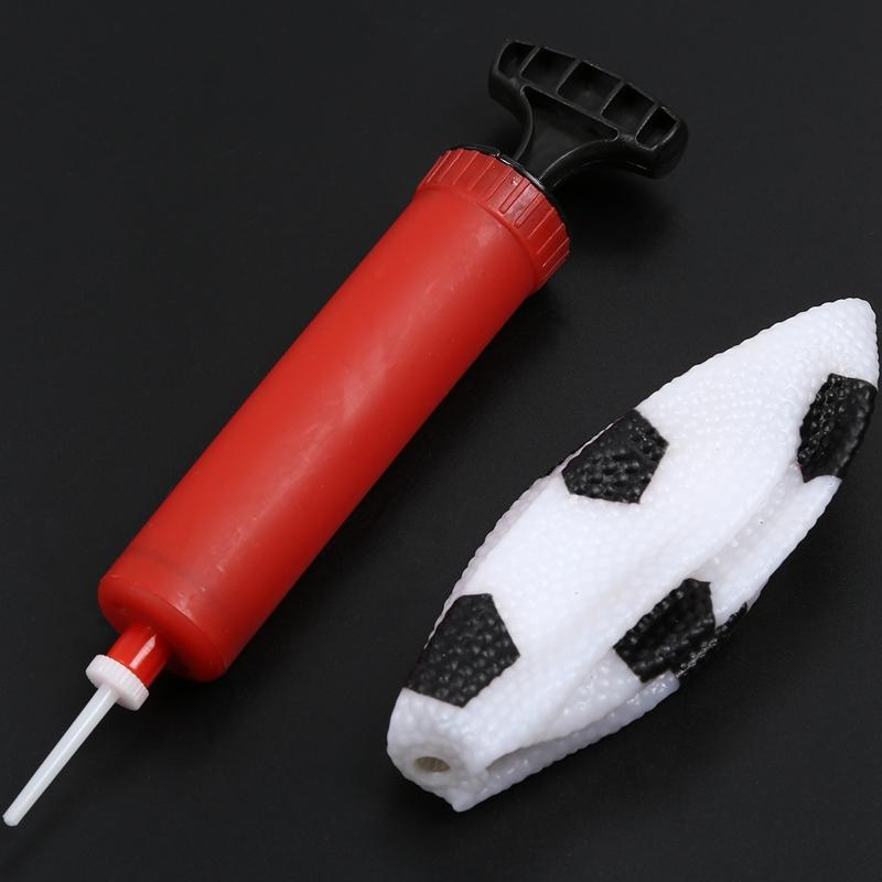 Крытый мини-складной футбольный мяч для ворот, набор сеток + насос, детский спорт, уличная домашняя игра, игрушка, подарок на день рождения, пластик