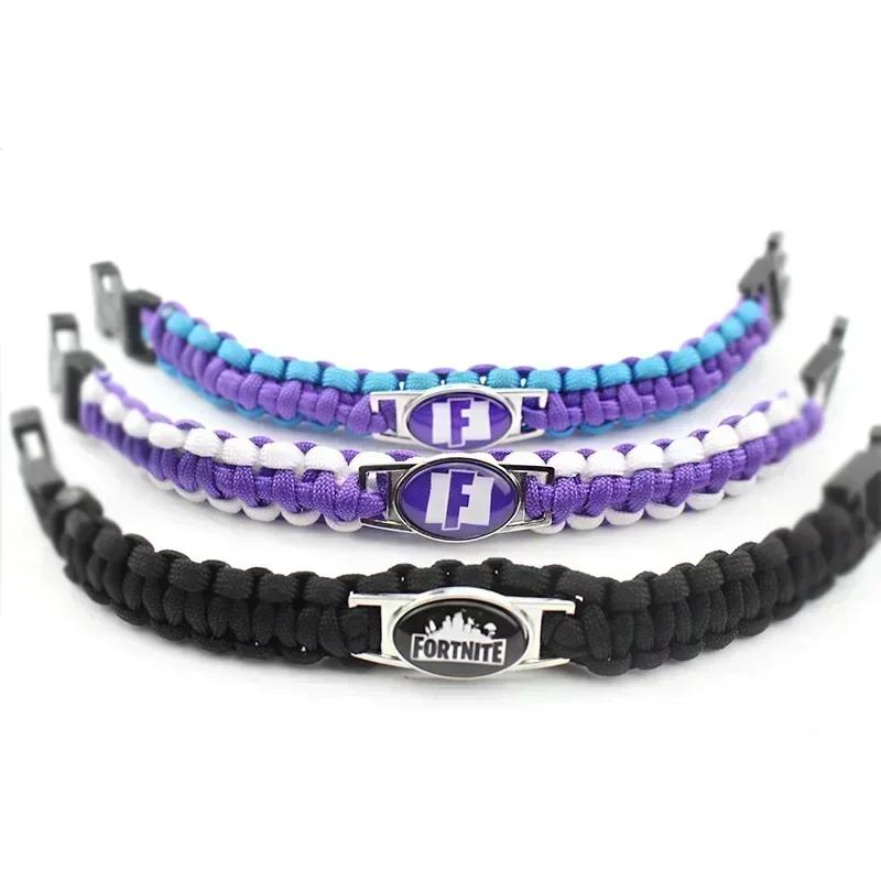Fortnite Hand Braided Bracelets Punk Cool Bracelet Men Women Hand Chain Accessories