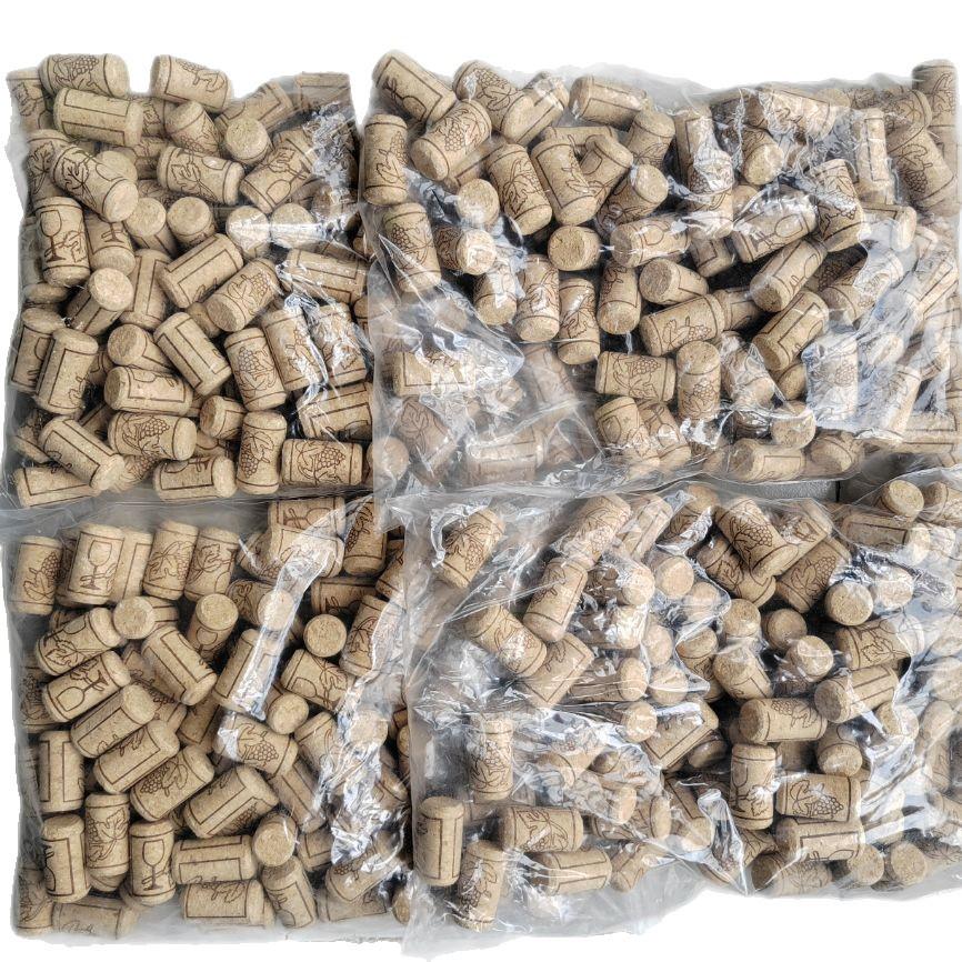 Высокоплотные натуральные синтетические пробки для винных и шампанских бутылок